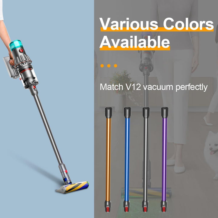 Saugrohr für Dyson V12 Detect Slim & V9 Motorbar Staubsauger, 74CM (Grau), Grau