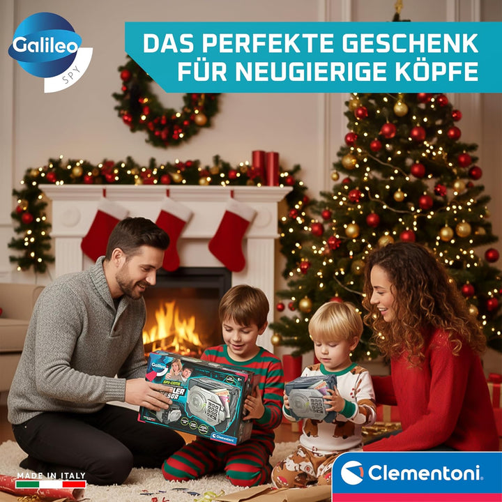 Galileo Spy Digitaler Tresor - Safe mit Alarm & Warnleuchte für Junge Agenten & Spione - Spielzeug f