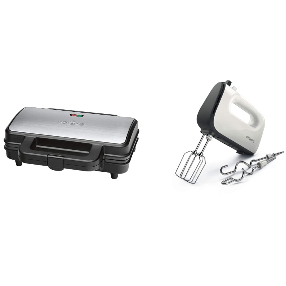 ProfiCook PC-ST 1092 Sandwichtoaster, extra grosse Sandwichplatten für amerikanische XXL-Toastscheib