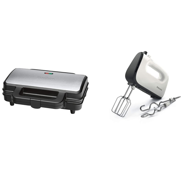 ProfiCook PC-ST 1092 Sandwichtoaster, extra grosse Sandwichplatten für amerikanische XXL-Toastscheib