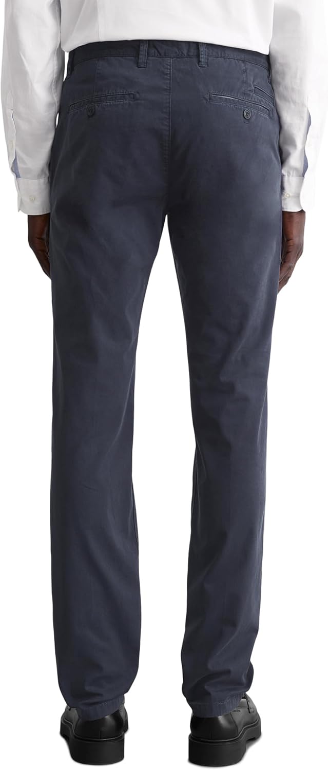 Marc OߴPolo Herren Chinohose mit Stretch-Anteil Slim Fit 30W / 32L Blau (810), 30W / 32L Blau (810)