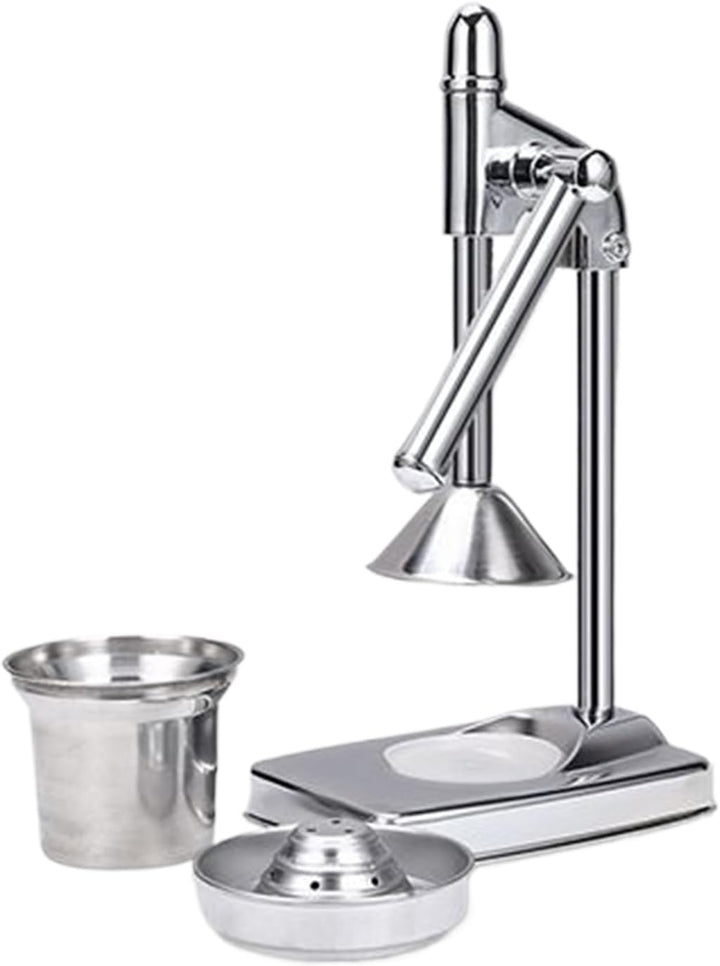 Cast Iron Juicer - Hand Juicer Squeezer, Extra-Large Commercial Grade Manual, Stainless Steel Commer