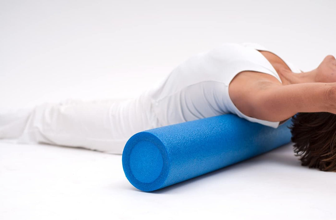 Faszienrolle/Pilatesrolle - 90cm Blau