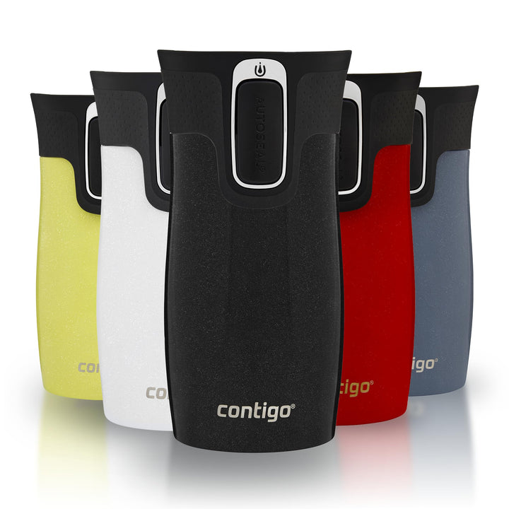 Contigo Thermobecher West Loop Autoseal, Edelstahl Isolierbecher, Reisebecher, Kaffebecher to Go, au