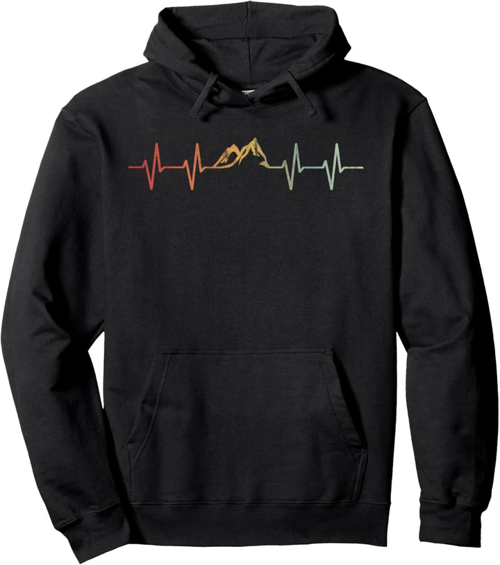 Natur Regenbogen Klettern Design für Herren Damen und Kinder Pullover Hoodie