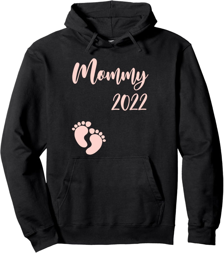 Damen Mama 2022 Mädchen Girl Schwangerschaft Mommy Mom to be Pullover Hoodie
