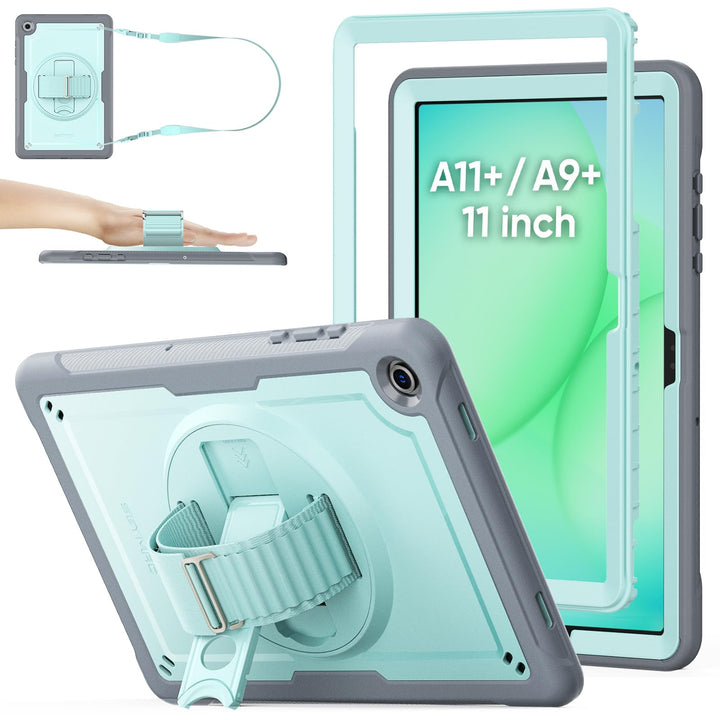 SEYMAC stock Hülle für Samsung Galaxy Tab A11+ Plus/A9+ Plus 11 Zoll 2025/2023, Stossfeste Hülle mit