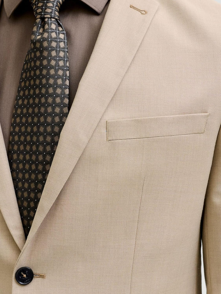 JACK & JONES Male Einreihiger Blazer JPRSOLARIS Super Slim Fit Blazer 42 Pure Cashmere, 42 Pure Cash