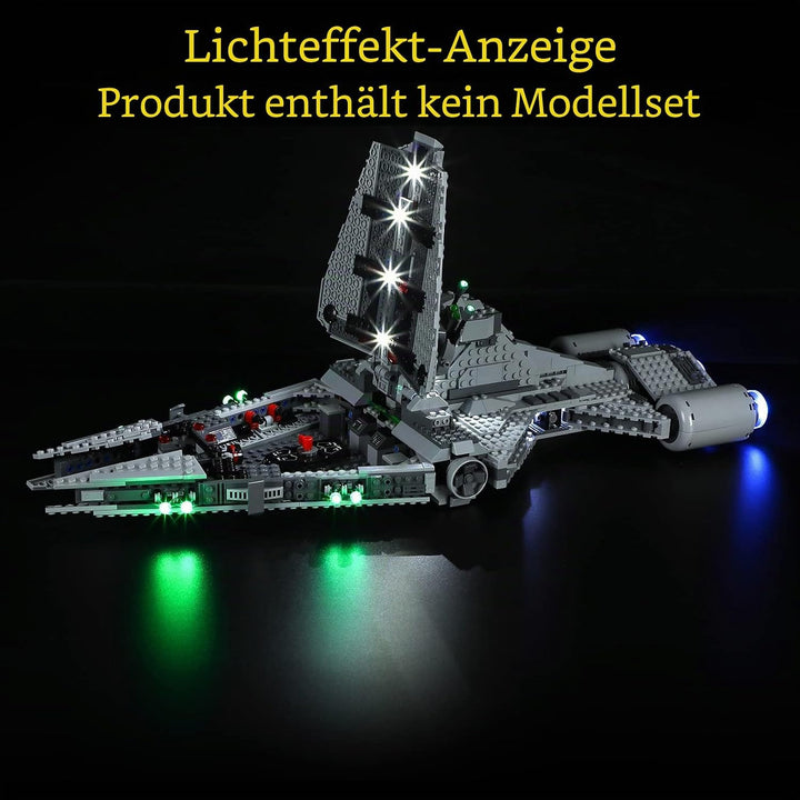 GEAMENT LED Licht-Set (Fernbedienung) Kompatibel mit Lego - Beleuchtungsset für Star Wars 75315 Baum