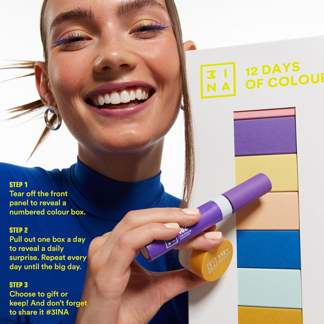3INA MAKEUP - 12 Days of Color - Adventskalender Beauty 2023 - Adventskalender Kosmetik - Limited Ed