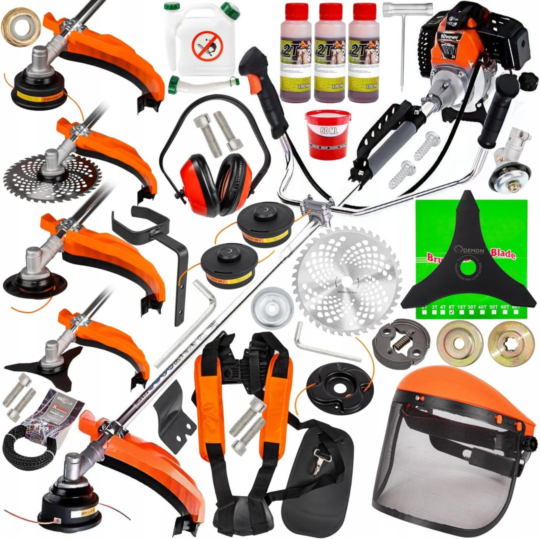 5,2 PS Benzin MOTORSENSE FREISCHNEIDER RASENTRIMMER Rasen Sense Trimmer