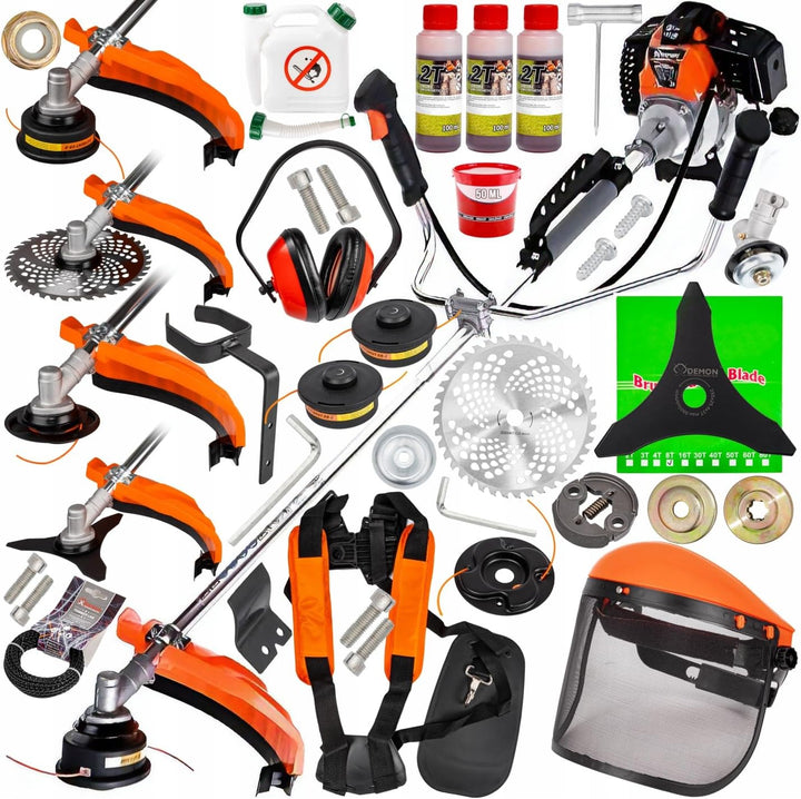 5,2 PS Benzin MOTORSENSE FREISCHNEIDER RASENTRIMMER Rasen Sense Trimmer