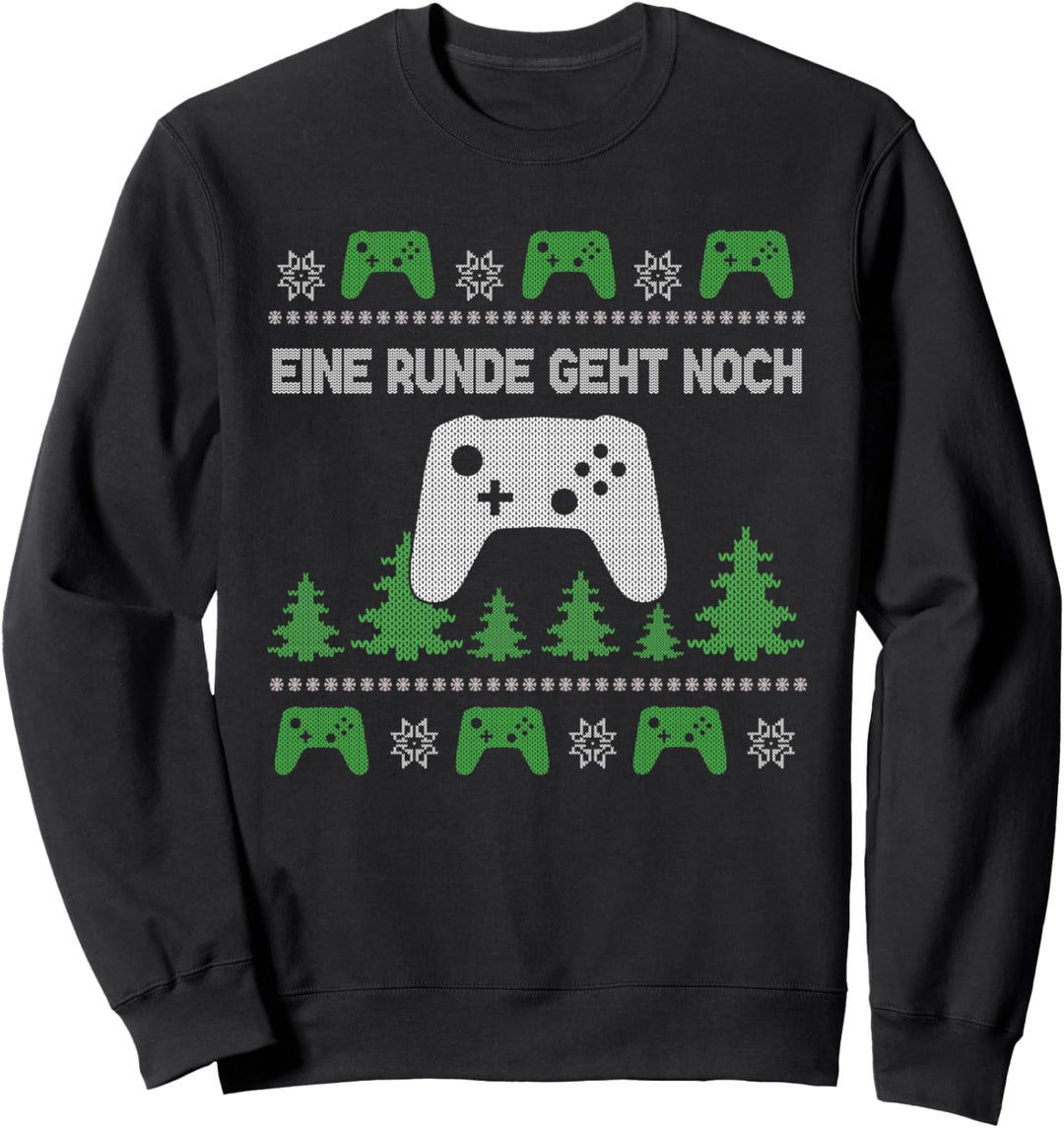 Gamer Gaming Ugly Christmas Sweater Controller Sweatshirt