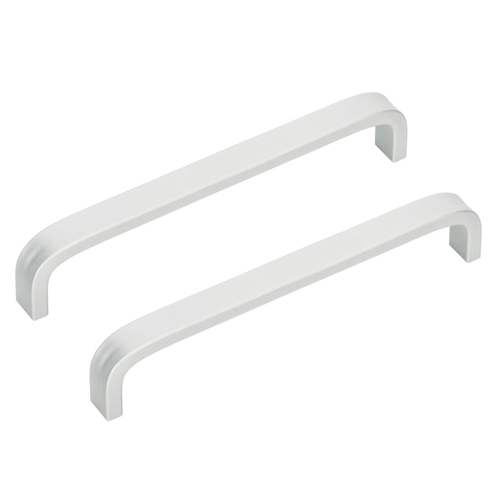 KoKoBin 20 Stück Lochabstand 128mm Silber Edelstahl-Türgriffe für Schubladen, Schränke, Küchen,Möbel