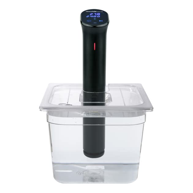 SousVideTools Container aus Polycarbonat, 11,6 l, mit Deckel passend für den iVide 2.0 Sous-Vide-Sti