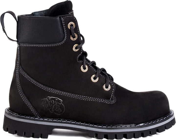 BROGER Alaska II Motorradstiefel Unisex | Rindsleder | SAS-TEC Knöchelprotektoren | Verstärkte Ferse