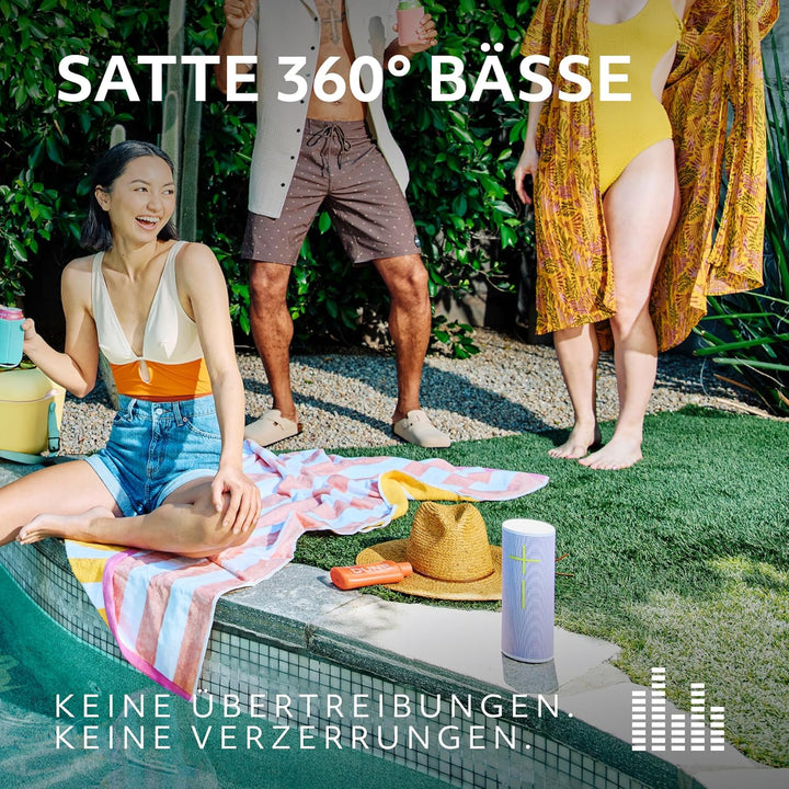 Ultimate Ears MEGABOOM 4 – mobiler, wasserdichter, schwimmfähiger Bluetooth-Lautsprecher mit kräftig