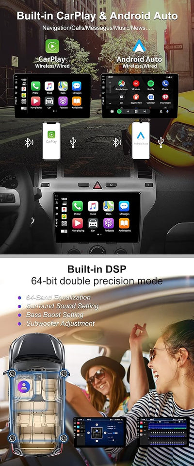 BXLIYER Android 12 IPS Autoradio für Opel Vauxhall Antara Astra Zafira Corsa Meriva Vetcra - Eingeba