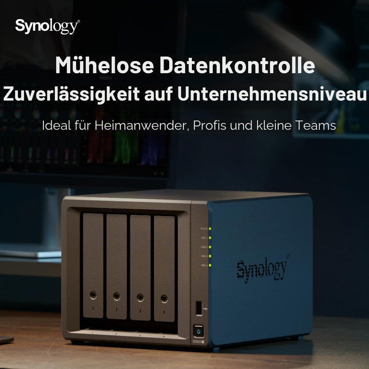 Synology DS925+ 16TB (Synology HAT3300-4T) 4Bay Desktop NAS