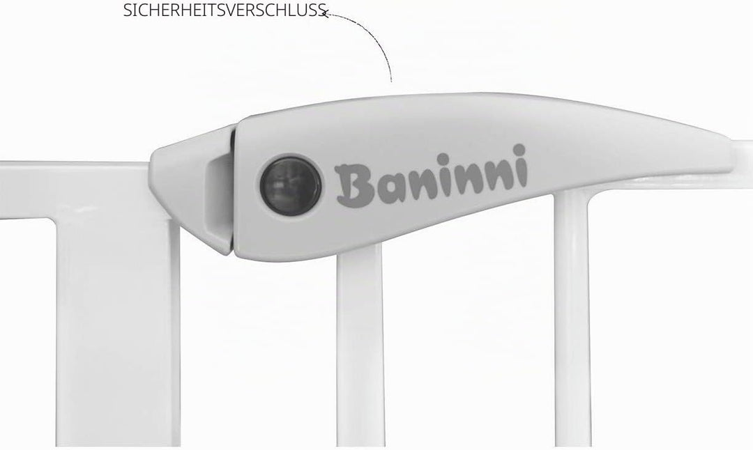 Baninni Fina Sicherheitsgitter, Weiss, 67 cm bis 75 cm