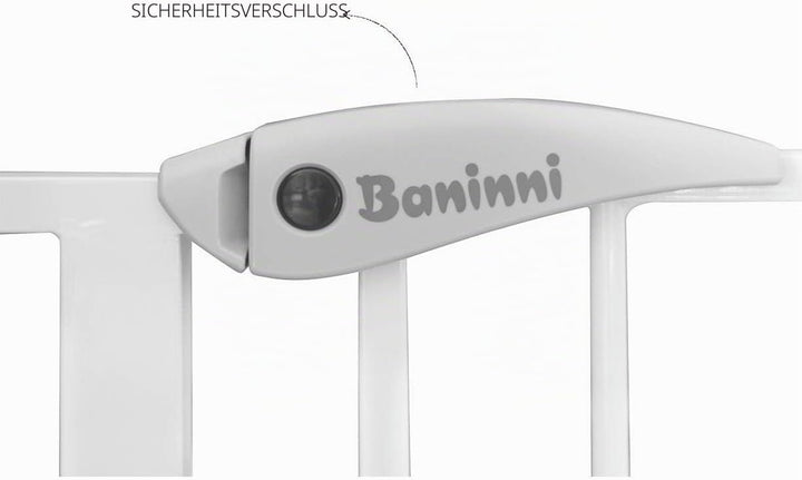 Baninni Fina Sicherheitsgitter, Weiss, 67 cm bis 75 cm