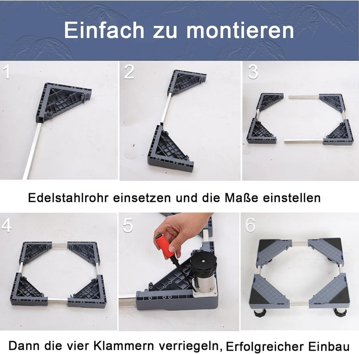 Einstellbarer Sockel 38-41cm für kühlschrank erhöhung,Gefriertruhen & Geschirrspüler untergestell– R