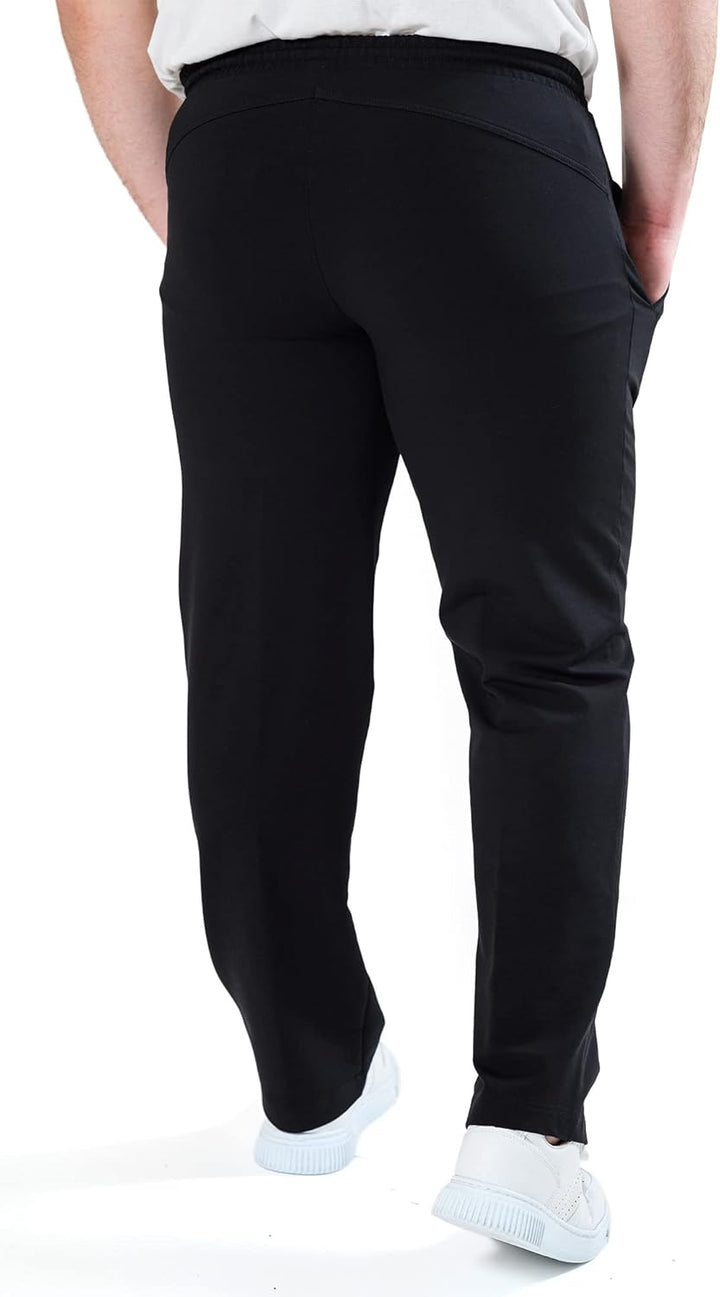 Authentic Klein Klassische gerade geschnittene Herren Jogginghose für Sport- und Freizeit aus hochwe