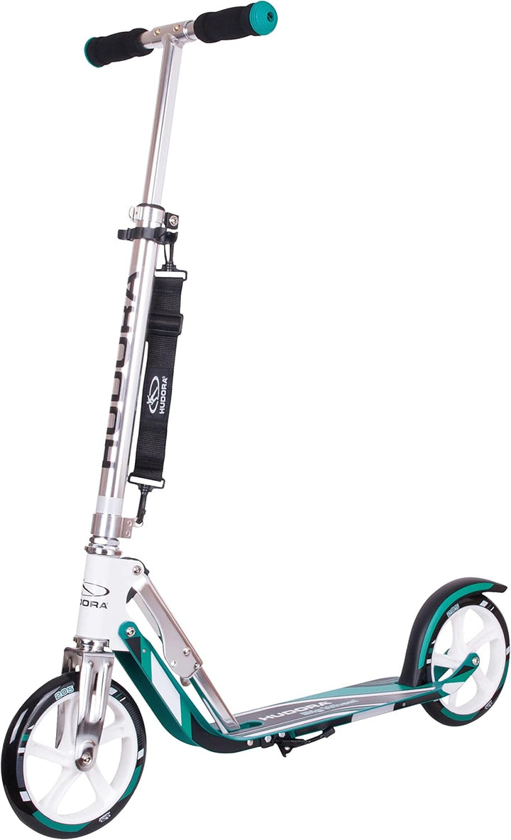 HUDORA Turnreck Fabian Standard/Pro - einfache/doppelte Turnstange & Roller für Erwachsene – Klappba