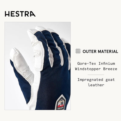 Hestra 9 Marineblau/Off-White, 9 Marineblau/Off-White