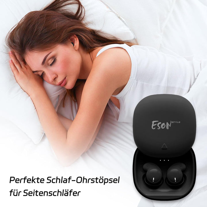 esonstyle Schlafkopfhörer Seitenschläfer Mini Kopfhörer zum Schlafen - Bluetooth 6.0, IPX6 Kabellose