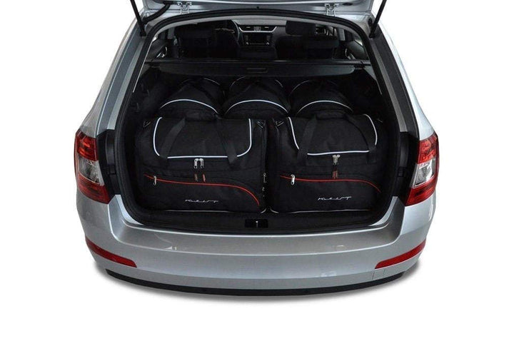 KJUST Kofferraumtaschen 5 stk kompatibel mit SKODA OCTAVIA KOMBI III 2013-2020