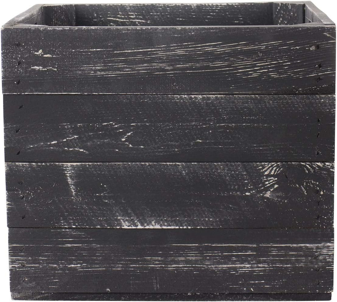 4 Kisten für Kallax Regale Fachelement aus Holz für Regale - auch einzeln schöne Deko - 32x37,5x32,5
