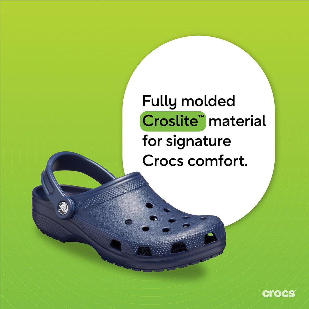 Crocs Unisex Classic (Best Sellers) Clogs 45/46 EU Dunkelblau, 45/46 EU Dunkelblau