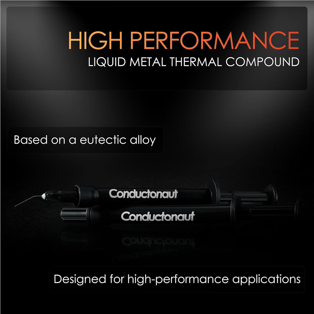 Thermal Grizzly Conductonaut Flüssigmetall-Wärmeleitpaste - 1 Gramm