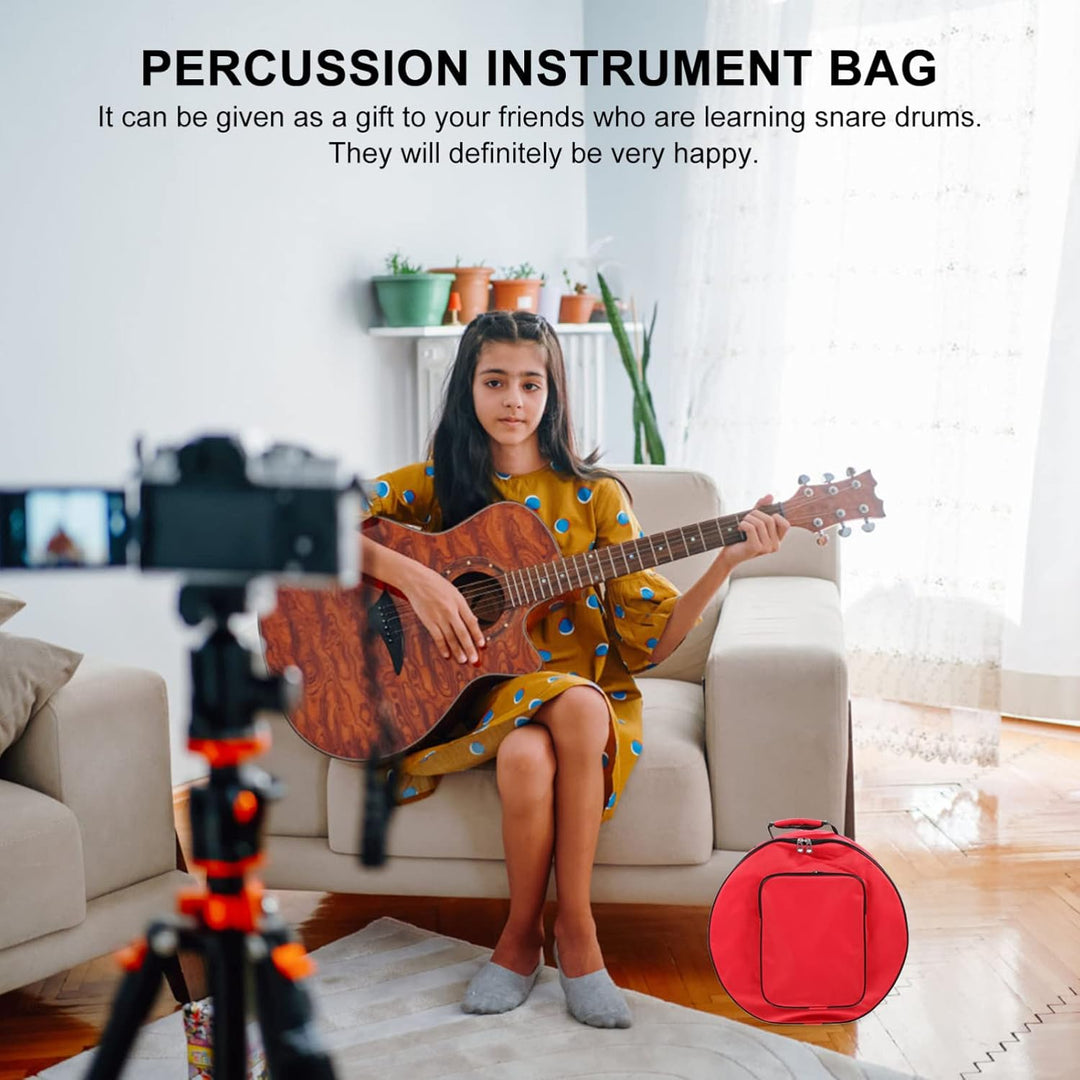 Snare-Drum-Tasche Snare-Drum-gehäuse Tambourin Snare-Drum-gigbag Reise-Organizer-Taschen Aufbewahrun
