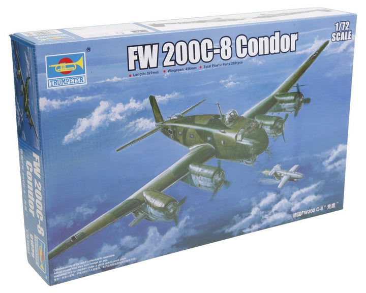 Trumpeter 01639 - Modellbausatz FW200 C-8 Condor