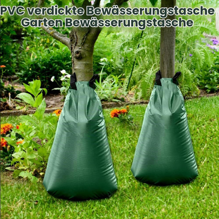 mizikuu 2 Stück Baumbewässerungssack, 75L Wassersack Bewässerungssäcke Bewässerungsbeutel für Bäume