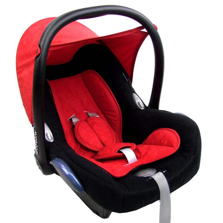 BAMBINIWELT Bezug Ersatzbezug kompatibel mit Maxi-Cosi CabrioFix für Babyschale 7-tlg Komplett-Set (