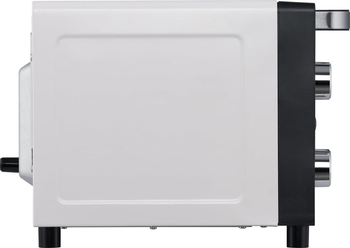 Steba Mini-Backofen mit 9 Liter Volumen, Pizzatiefe bis Ø 22 cm, Doppel-Glastür, Ober- und Unterhitz