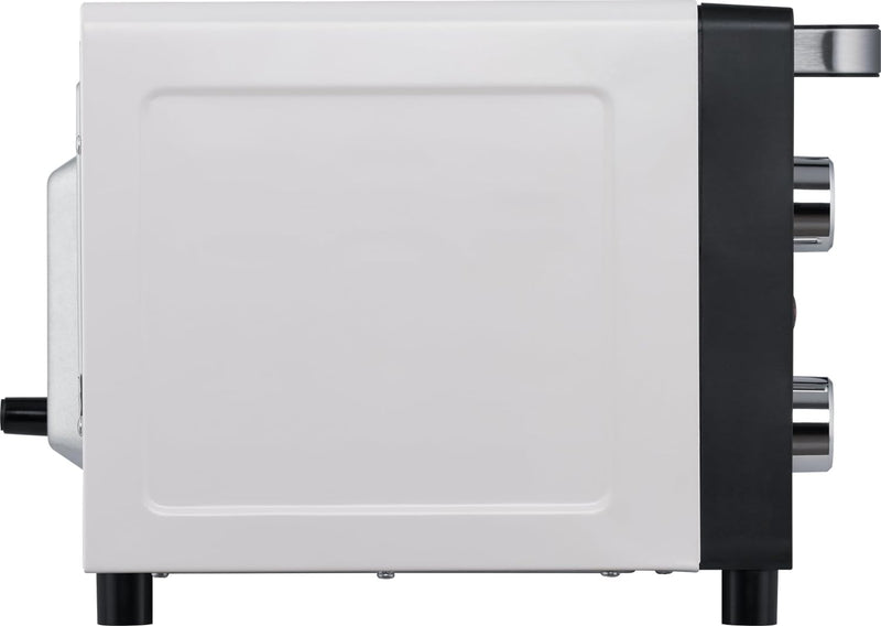 Steba Mini-Backofen mit 9 Liter Volumen, Pizzatiefe bis Ø 22 cm, Doppel-Glastür, Ober- und Unterhitz