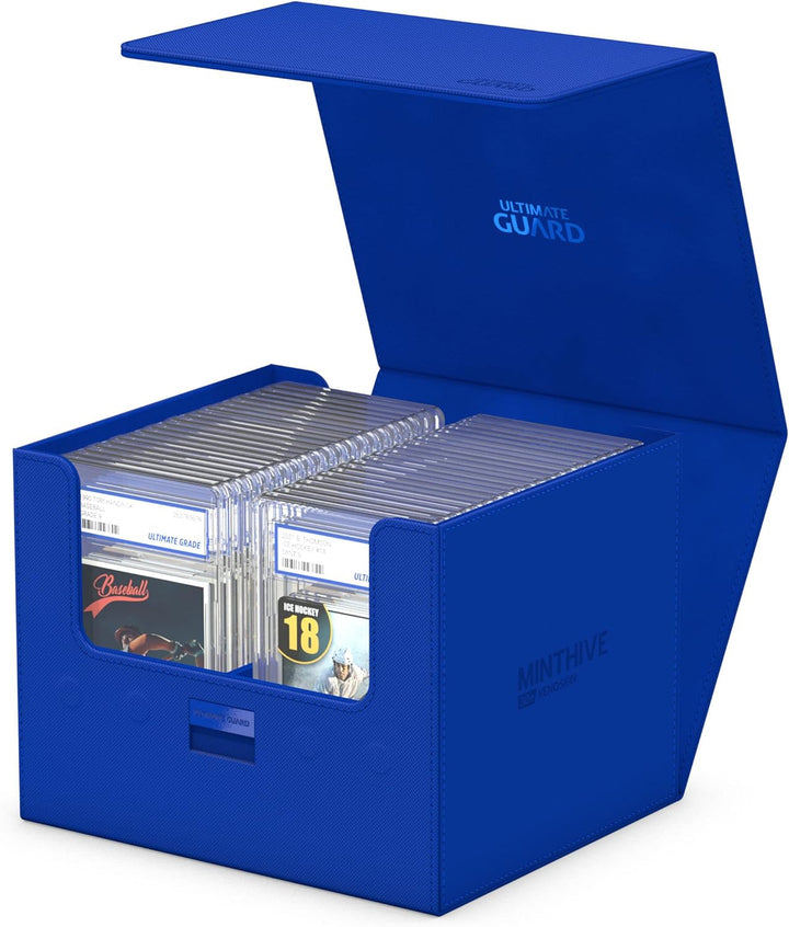 Ultimate Guard UGD011331 Minthive 30+ XenoSkin Blau Kartenbox, Blau