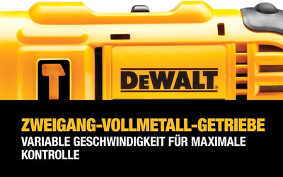 DeWalt XR Akku-Schlagbohrschrauber DCD776C2 – Schlagbohrer mit 2-Gang-Vollmetallgetriebe & LED-Licht