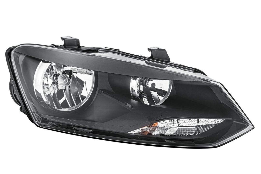HELLA 1EE 247 051-101 FF/Halogen-Hauptscheinwerfer - rechts - für u.a. VW Polo (6R1, 6C1) Rechts (Be