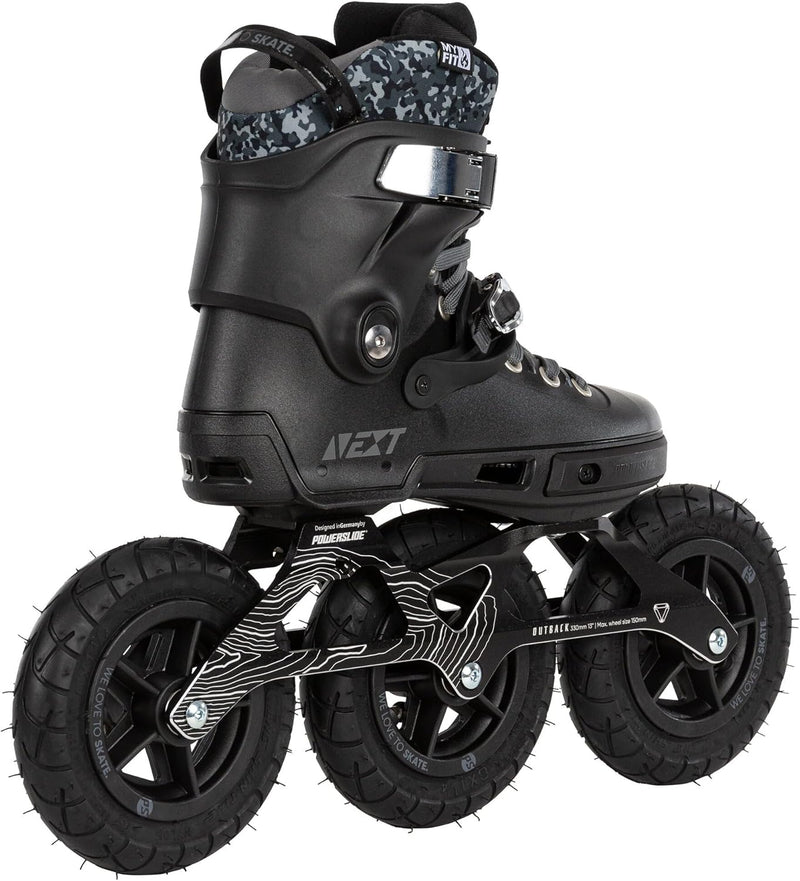 Powerslide SUV Inline Skate Next Outback 150, für Off-Road und Training, für Damen und Herren