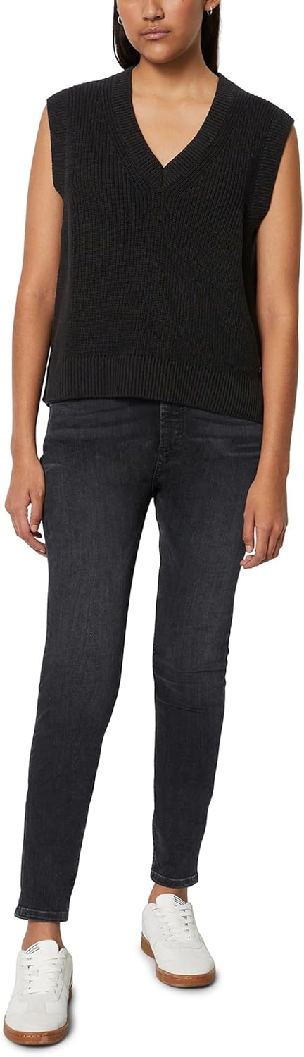 Marc O'Polo Damen Pullunder XL Schwarz, XL Schwarz