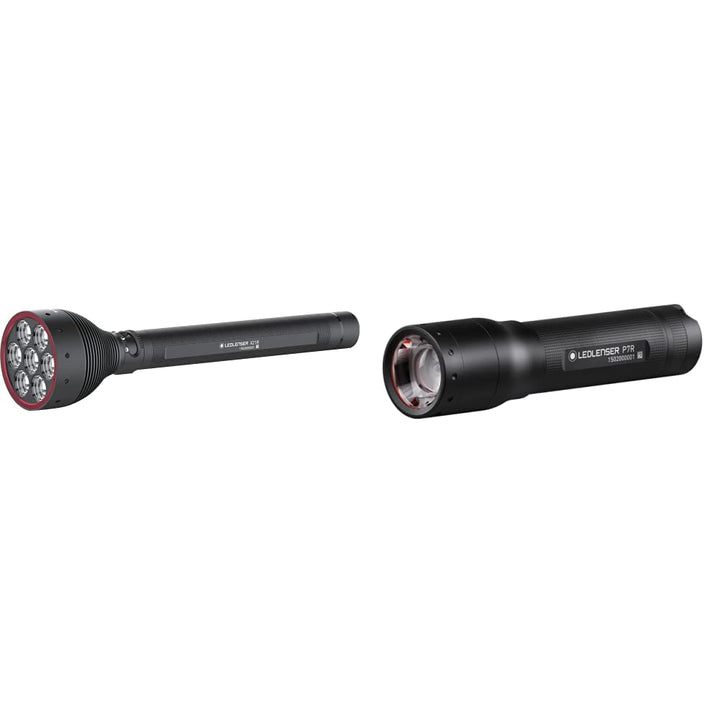 Ledlenser X21R Taschenlampe LED, Suchscheinwerfer, aufladbar mit Lithium LiFePO Akku, 5000 Lumen, fo