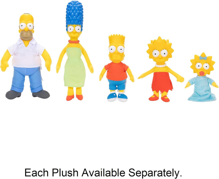 Die Simpsons Lisa Plüsch 20 cm, offiziell lizenziert, weiche Plüsch-Lisa mit geformtem Kopf, sehr de