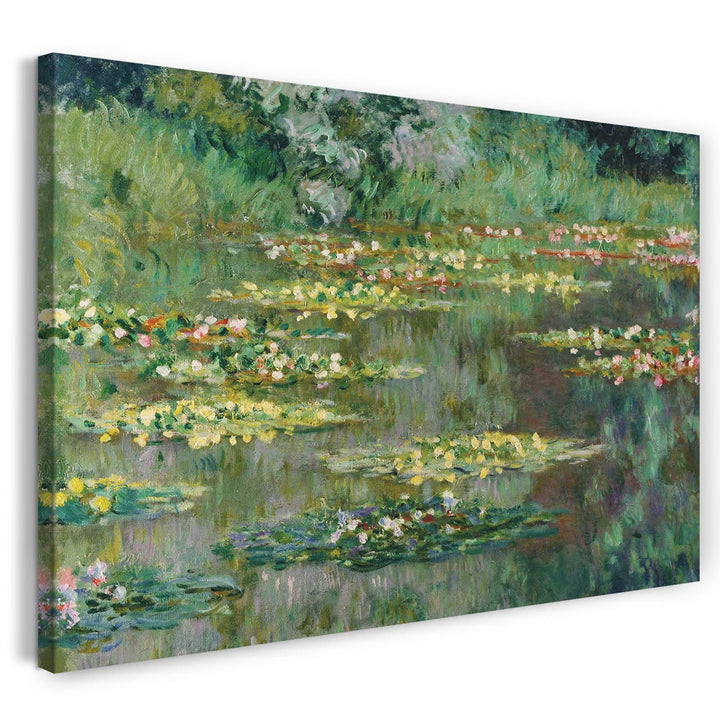 Printed Paintings Leinwand (80x60cm): Claude Monet - Seerosen 80x60 cm, 80x60 cm
