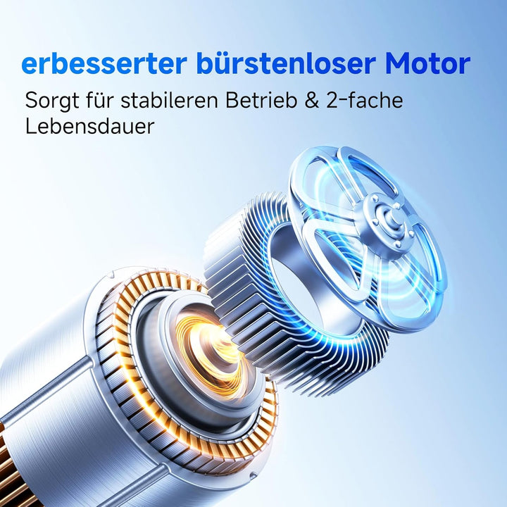 Fensterputzroboter,9000Pa Saugkraft&amp;75N Reinigungskraft,mit 4 Wasser-Sprühdüsen,unterstützt 5 Reinig