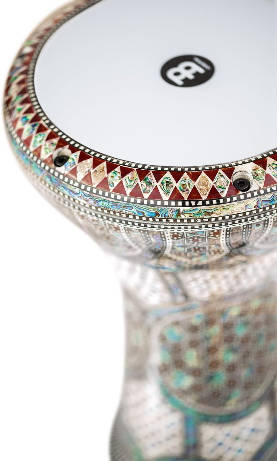 Meinl AEED3 Artisan Edition White Pearl Mosaic Palace Egypt 8.75-inch Doumbek